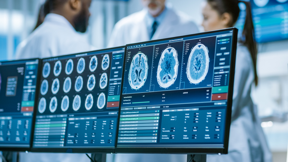 Initial brain testing as part of MeRT treatment for Anxiety.